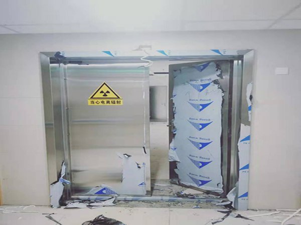雙扇平開鉛門